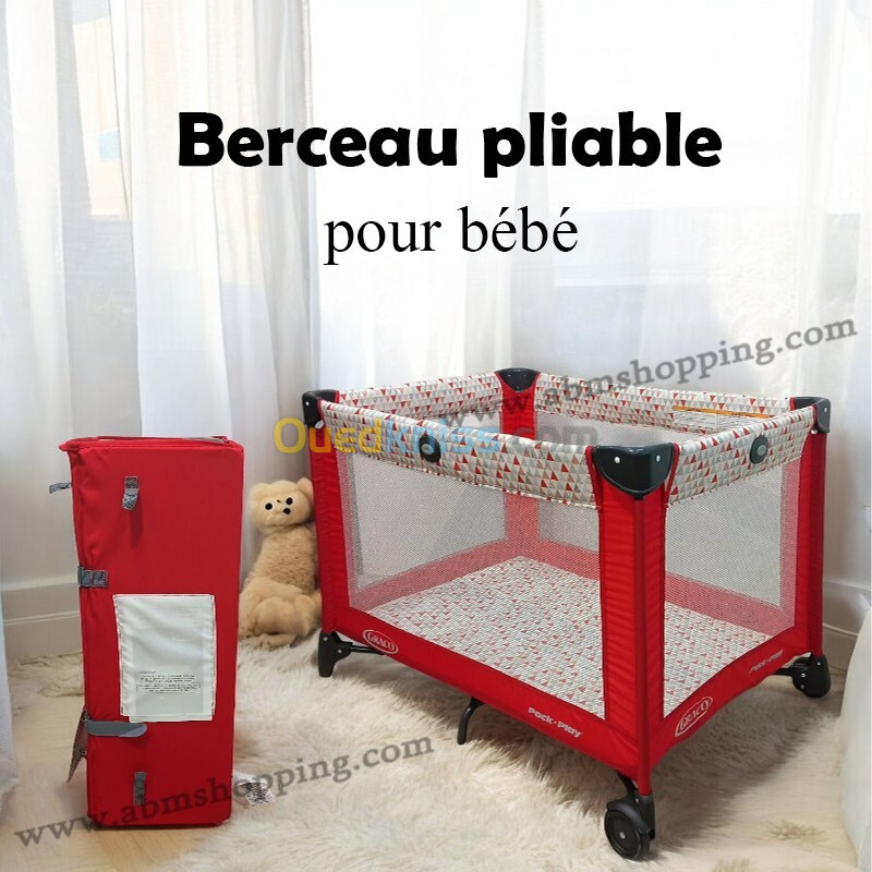 Berceau pour bébé pliable