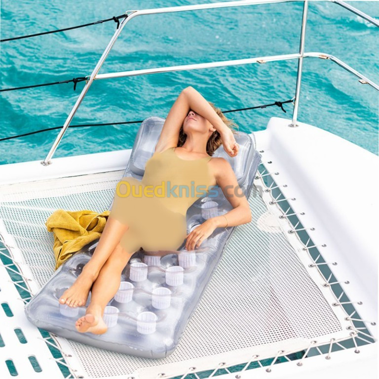 Matelas gonflable Metallic fashion lounge 188x71cm | INTEX