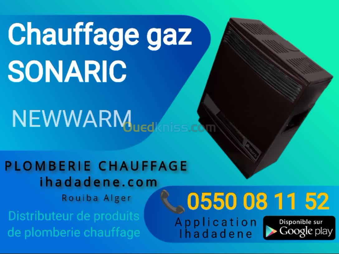 Chauffage à gaz SONARIC