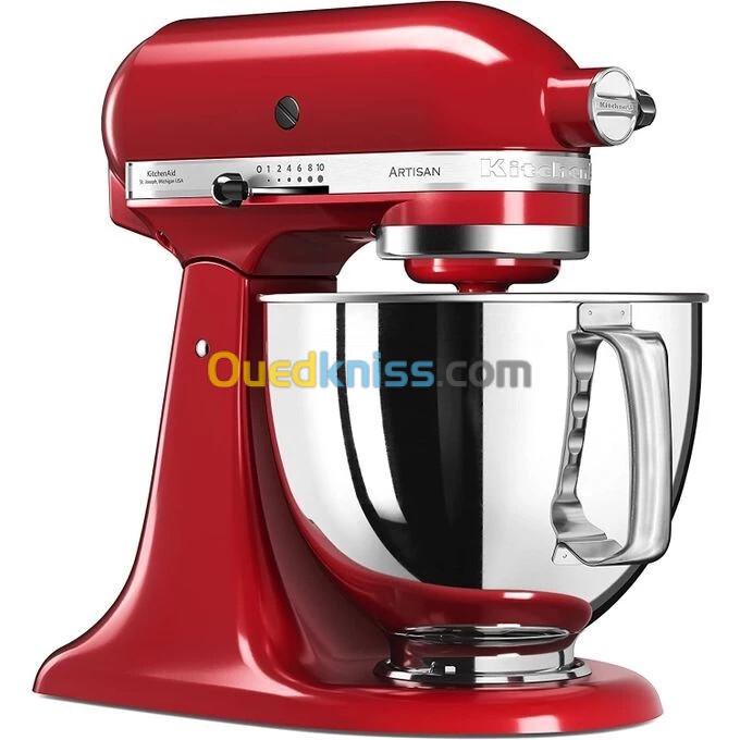 pétrin KitchenAid Robot Pâtissier KITCHENAID Artisan Empire 4,8L-300 W 5Ksm125Eer Rouge