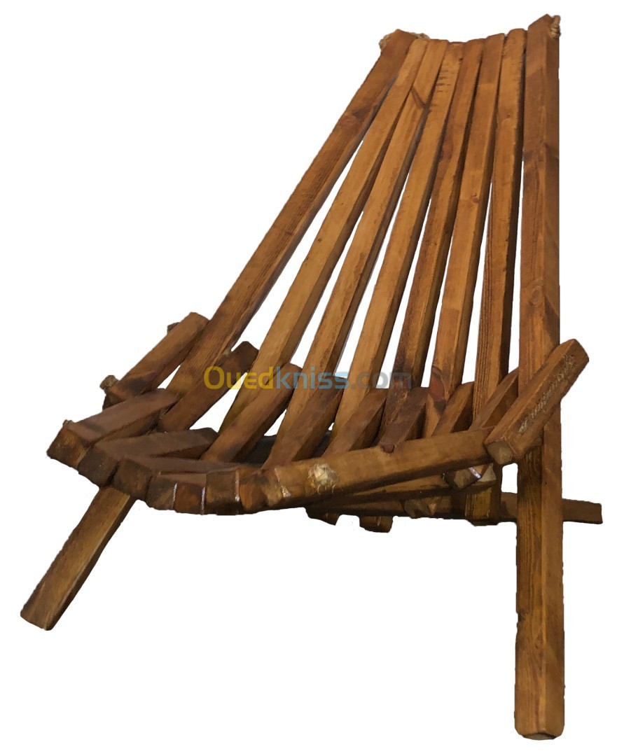 Chaises en bois pliantes scandinaves