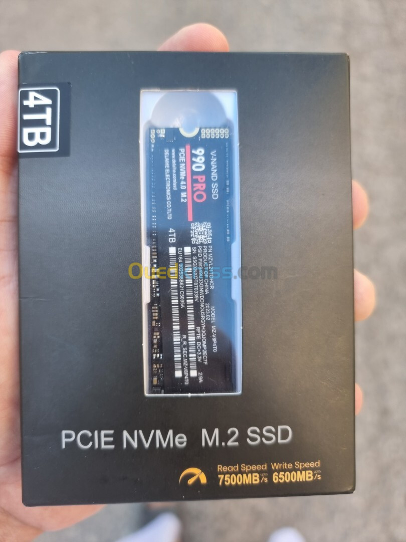 SSD 4TB NVME NEUF 