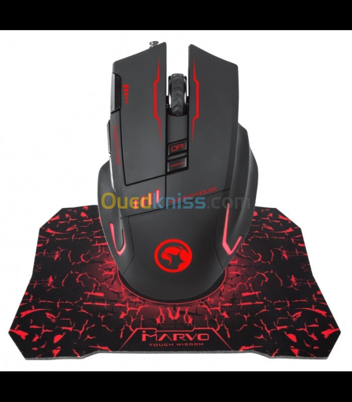 Marvo Combo Souris G909/ Tapis G1