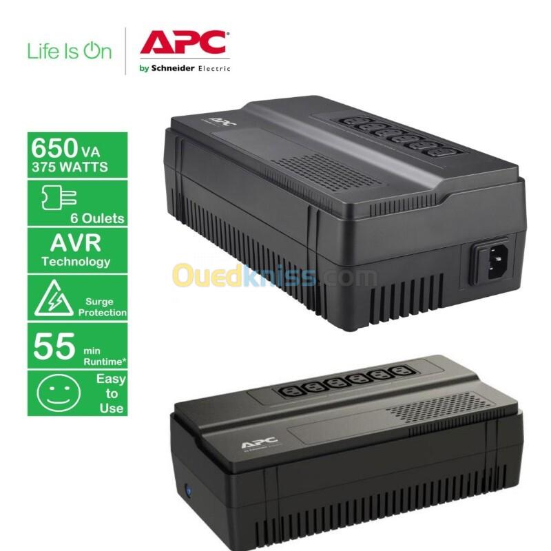 Onduleur APC Back-UPS 650VA , AVR, IEC 230V