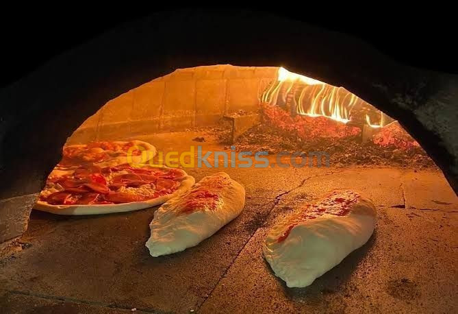 Pizzaiolo pizzario pizzaiolo feu de bois Alger 