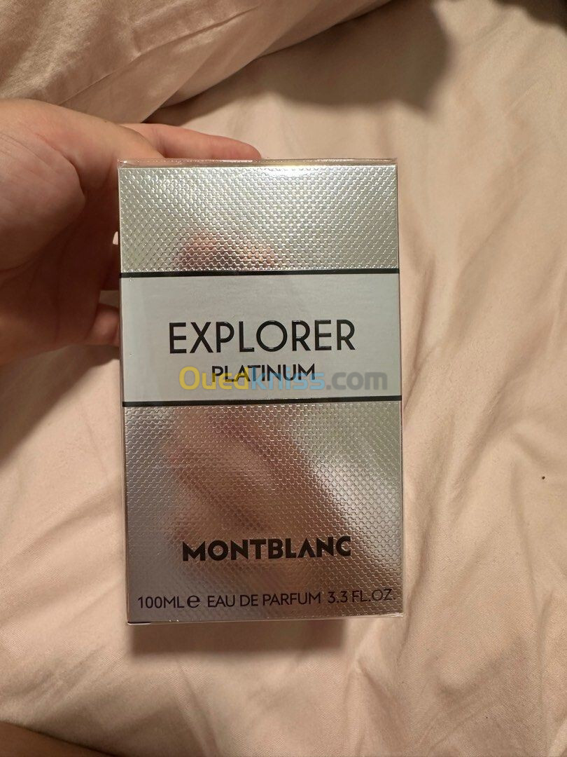 Parfum homme original Montblanc explorer Platinum 100ml