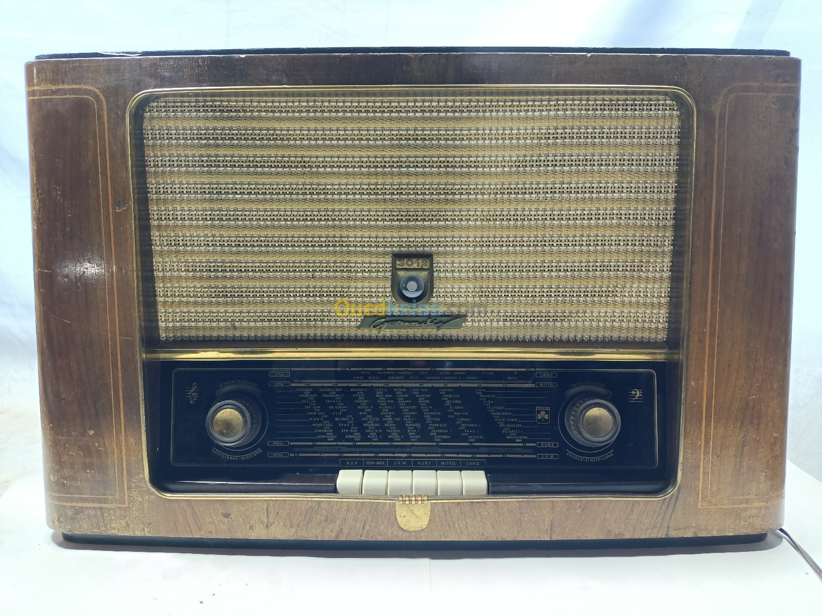 Radio Tsf GRUNDIG FM made in Germany 1953