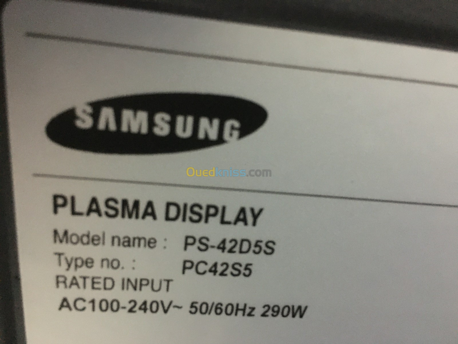 plasma samsung 