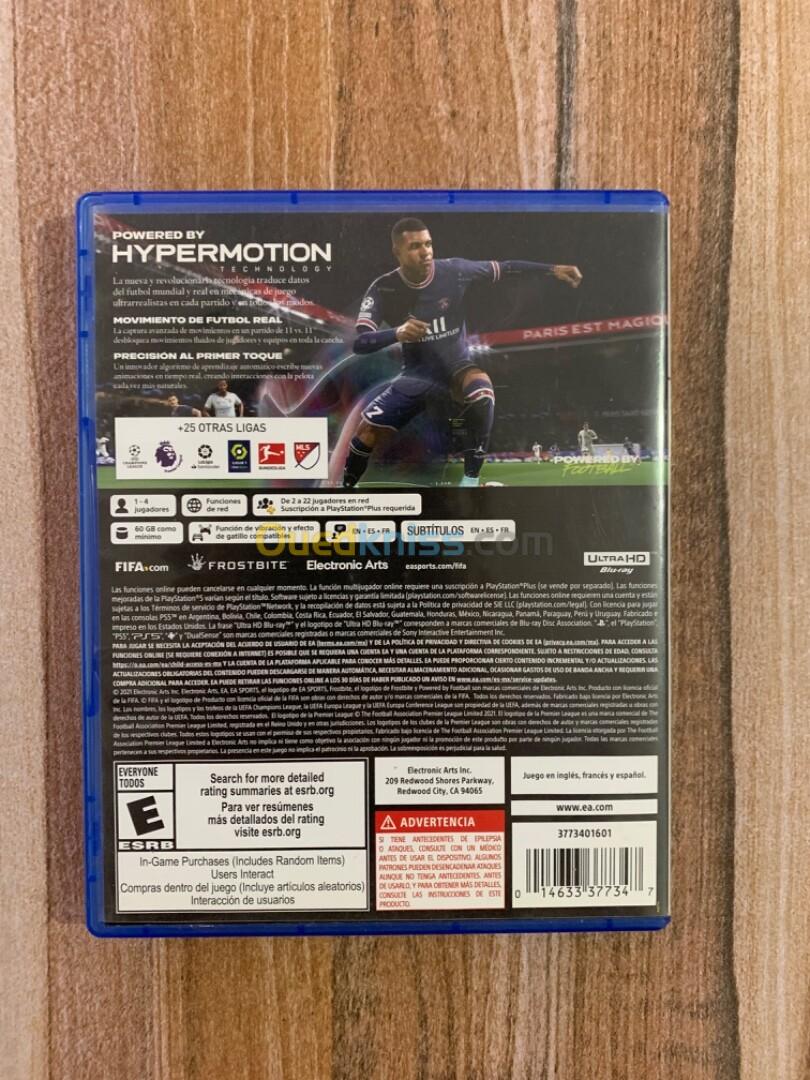 CD Fifa 22 ps5