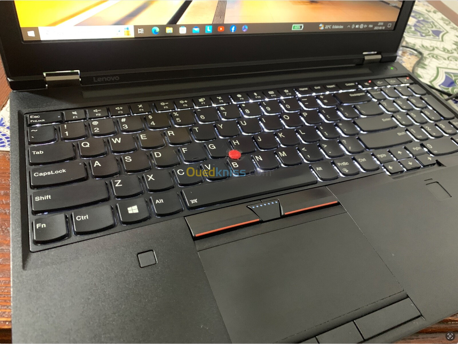 LENOVO THINKPAD P51/ i7-7700HQ/ 32Go/ NVMe SSD 1To /QUADRO M1200 4Go