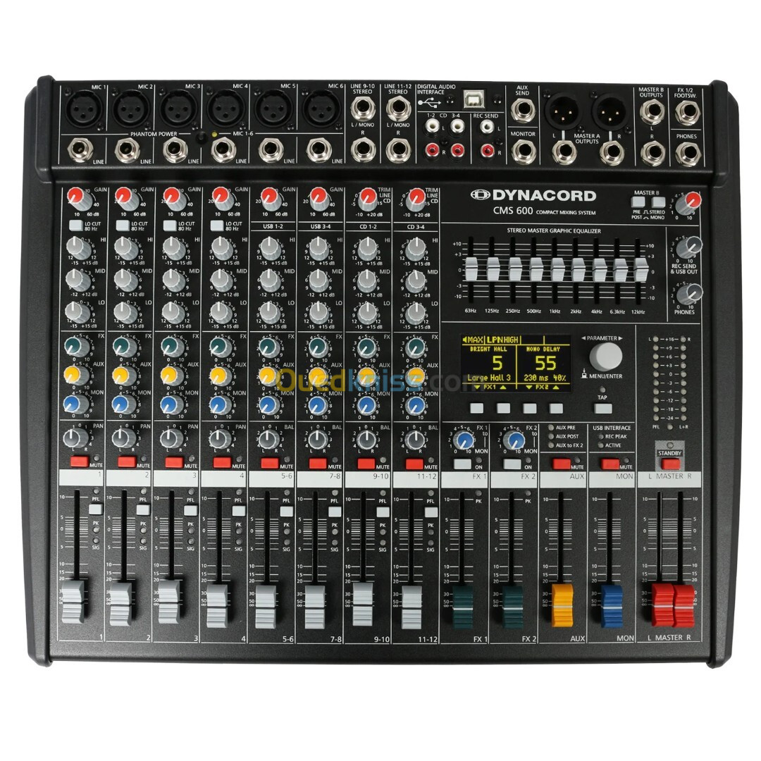 Dynacord CMS 600-3 console de mixage