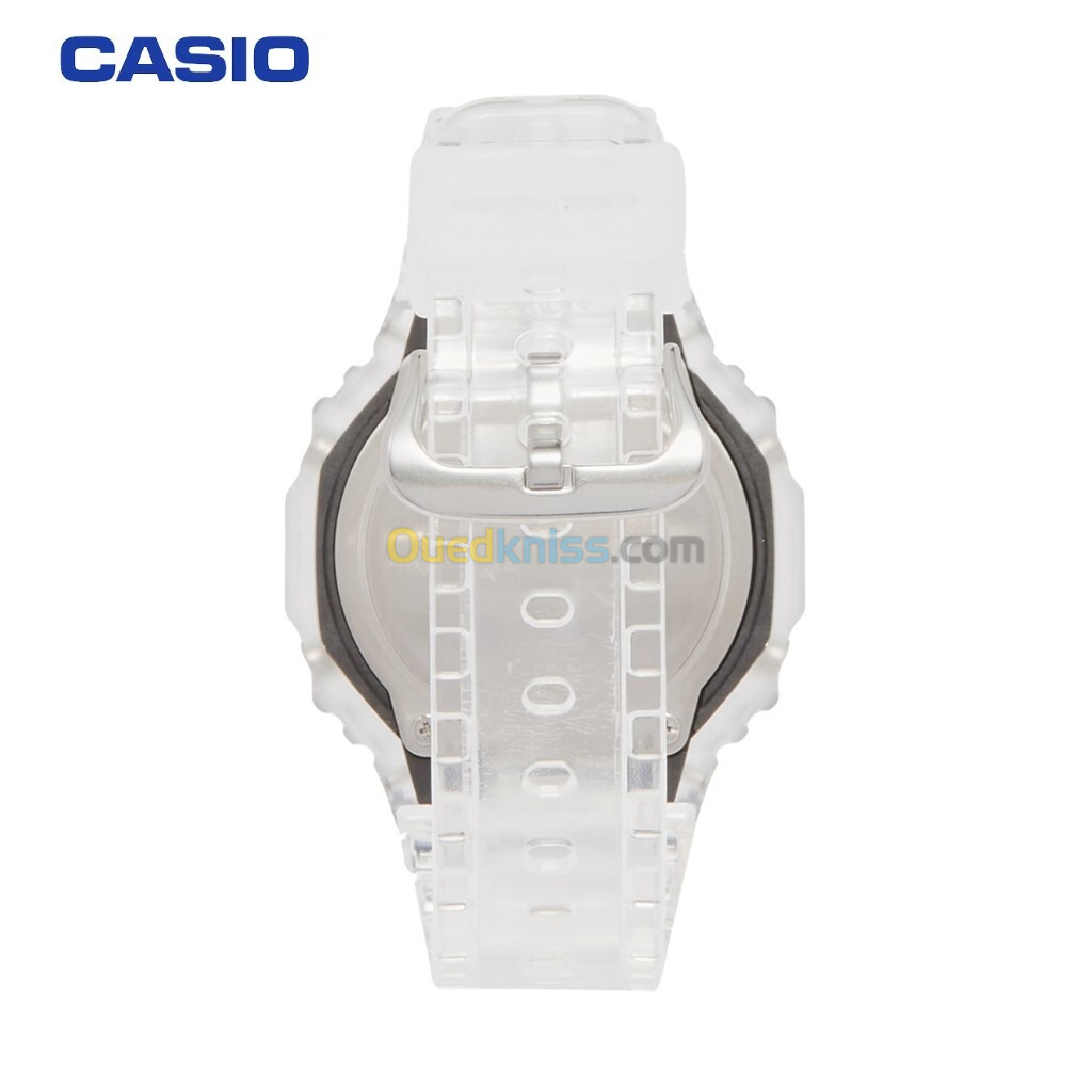 Montre Casio G-Shock Transparant Blanc , Fond noir