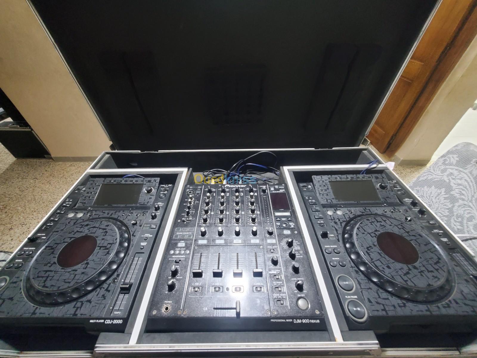 2 platine cdj 2000 plus djm 900 nex