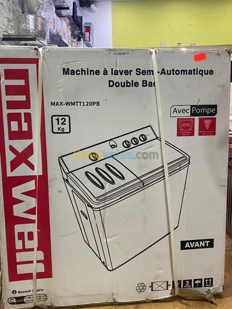 Machine à Laver maxwell 12k plastique 