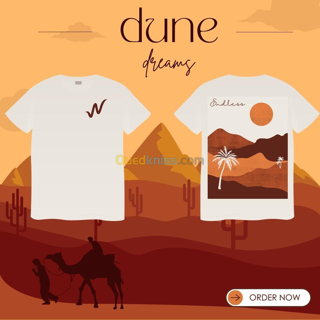 t-shirts avec designs 