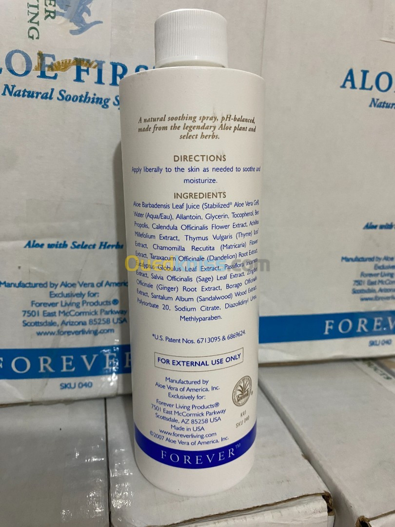 SPRAY ALOÉ FIRST - produit Forever 