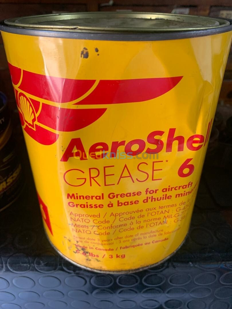 SHELL AEROSHELL GREASE 6 - Graisse minérale à usage général pour aéronefs