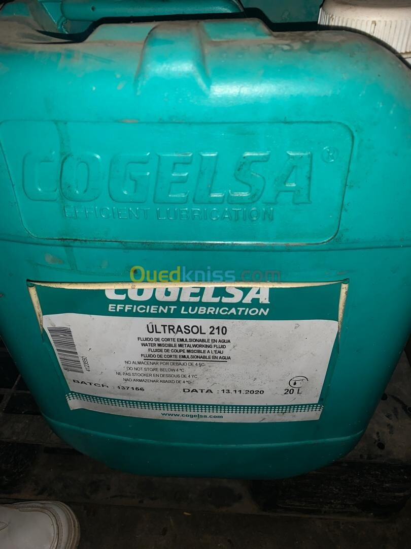 COGELSA ULTRASOL 210 - HUILE DE COUPE MISCIBLE A L'EAU