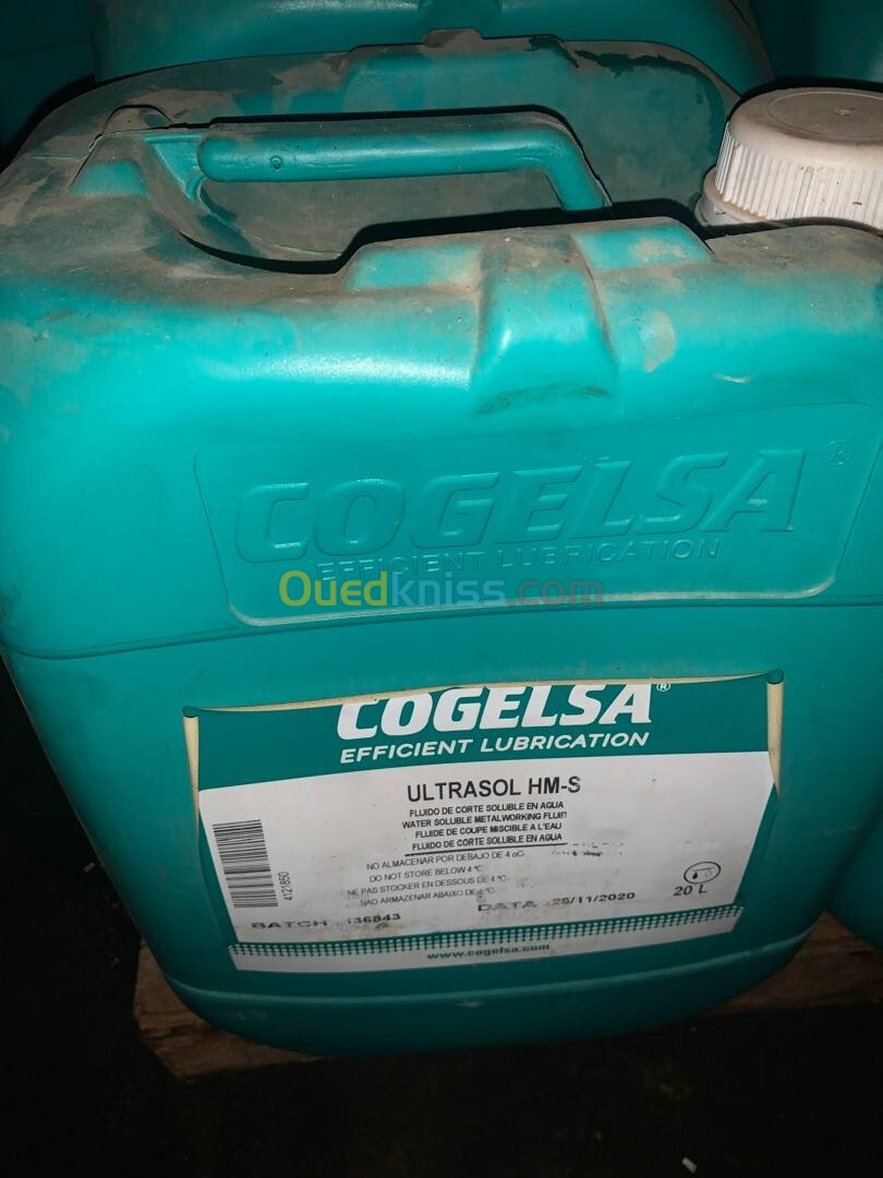 COGELSA ULTRASOL HM-S - HUILE DE COUPE MISCIBLE A L'EAU