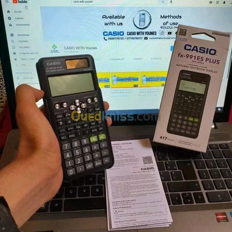 Calculatrice CASIO fx-991es plus ORIGINAL 