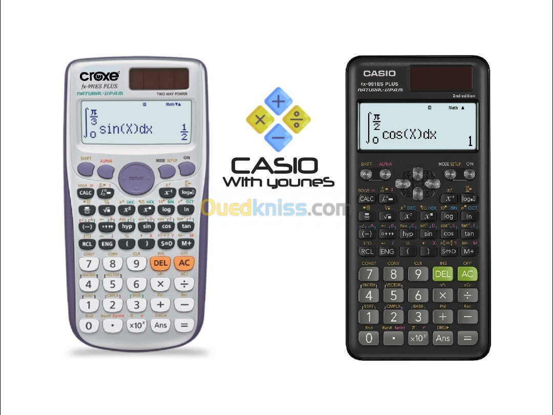 Calculatrice CASIO fx-991es plus 2nd edition original et copie 