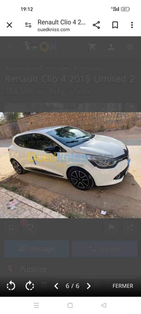 Renault Clio 4 2015 Limited