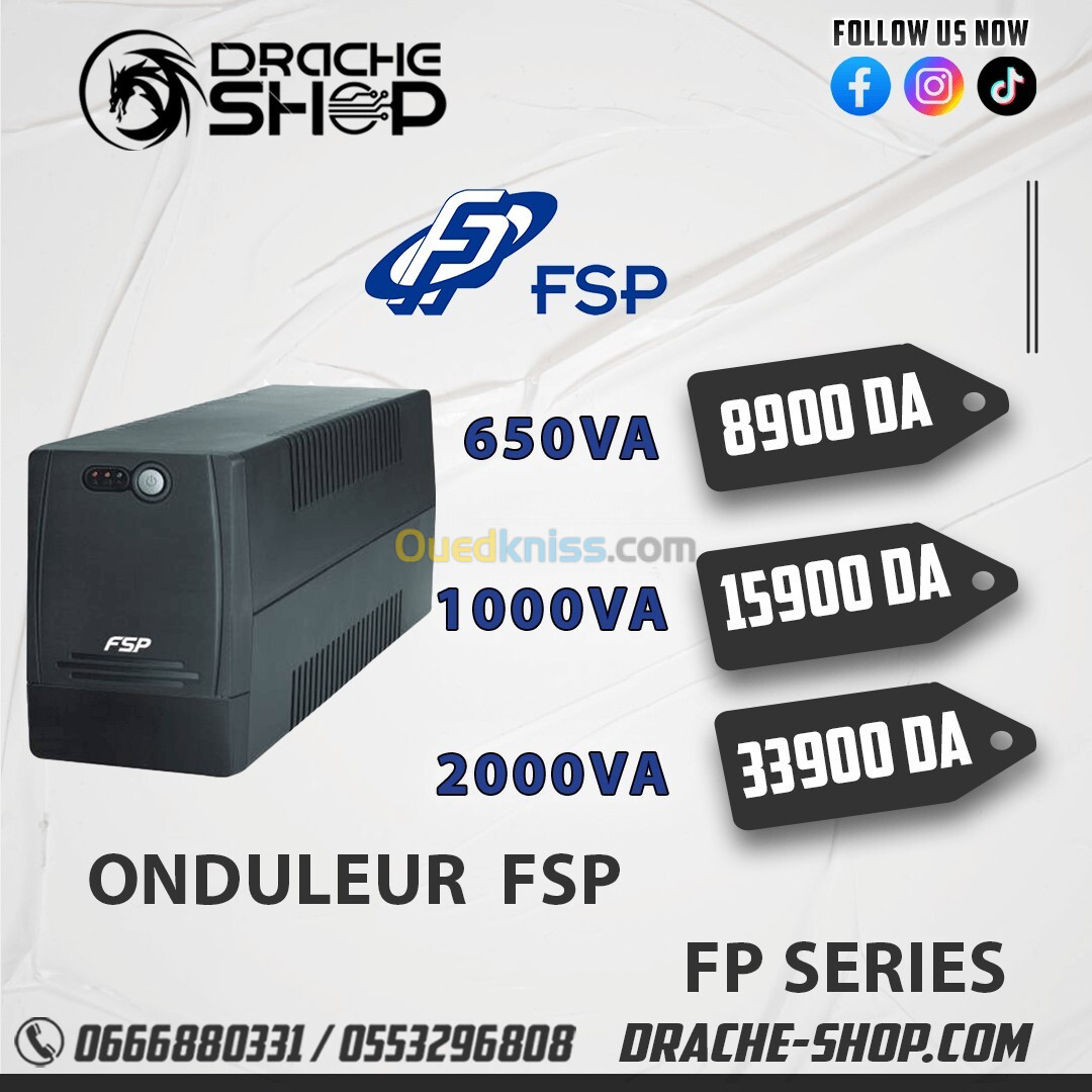 Onduleur FSP 650VA 1K VA/2K VA