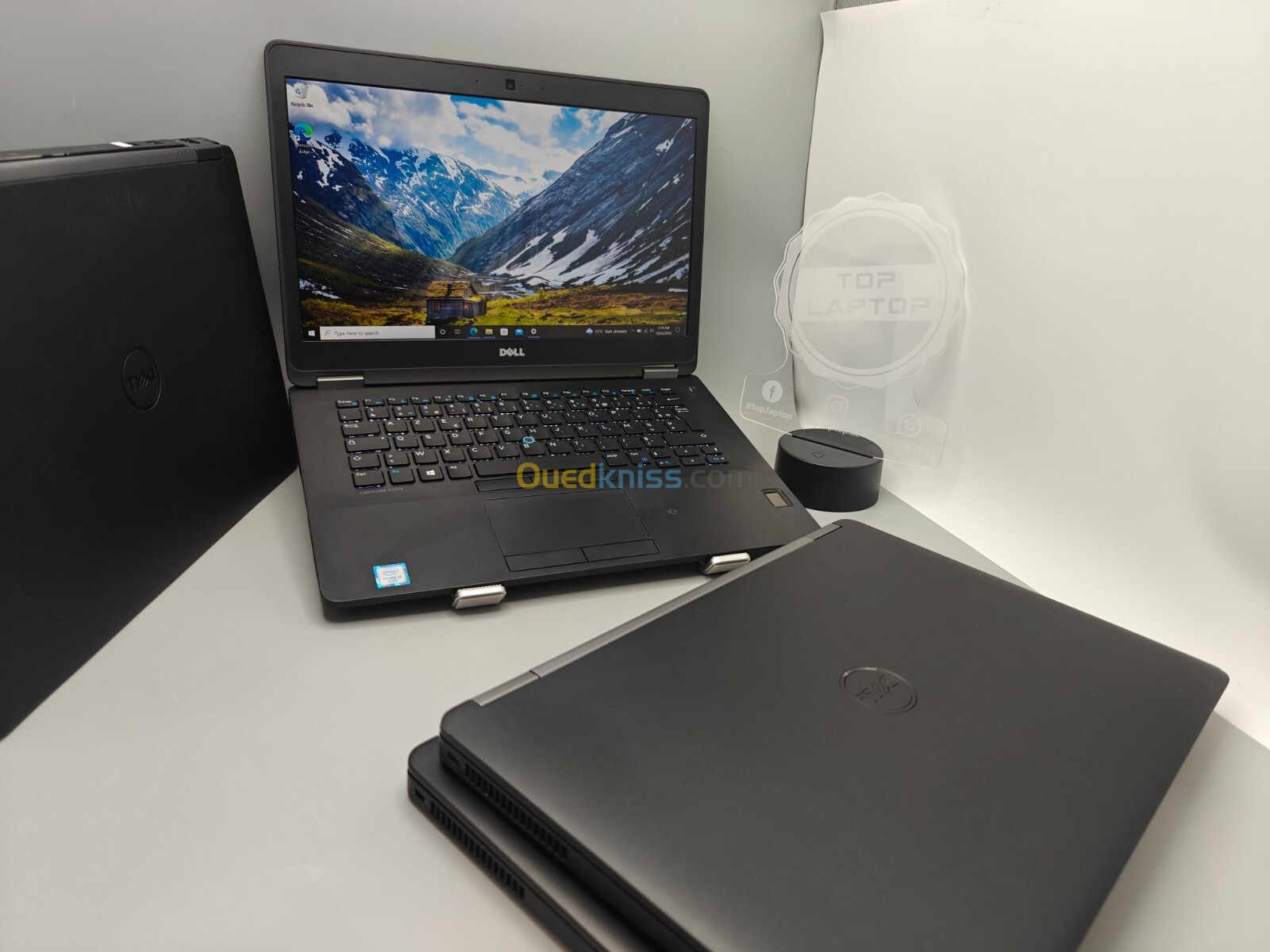 Dell Latitude E7470 SLIM CARBON i5 6300U 6eme 8GB 256GB SSD NVMe 14" FULL HD