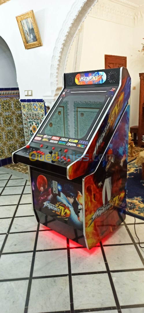 borne d'arcade n'styl 13500 jeux 2 joueurs king of fighters