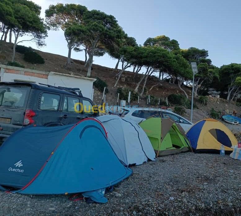 Tente de camping 3 places 2 seconde Quechua Decathlon 