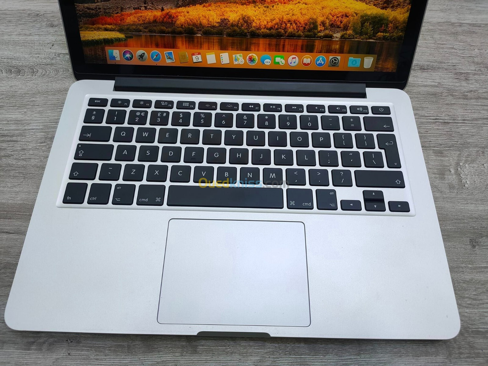 MACBOOK PRO 2015 i7 16GB/512SSD 13.3Pouce cycle 261