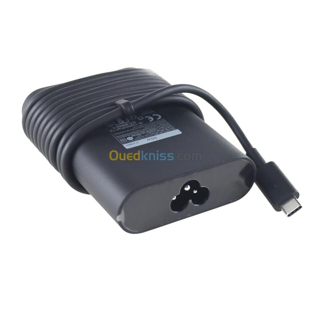 Chargeur Original LENOVO HP DELL SABOUNA TYPE C 65W