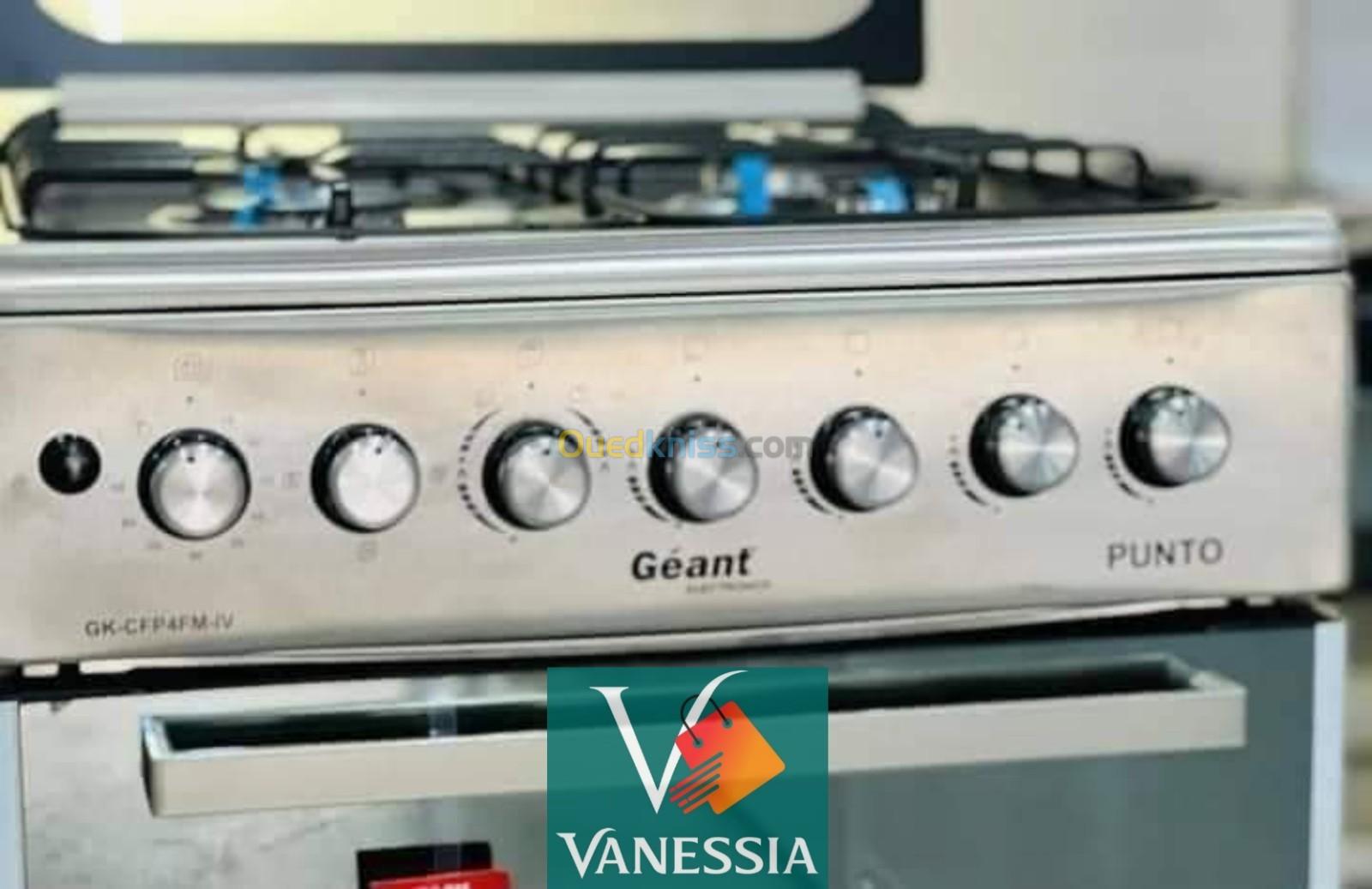 Cuisinière géant Punto inox ventiller