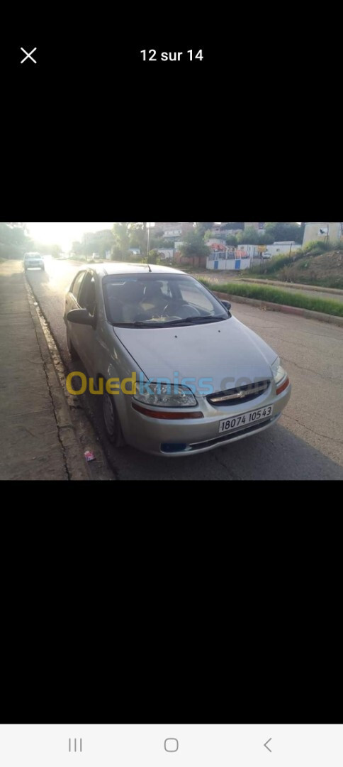 Chevrolet Aveo 4 portes 2005 Aveo 4 portes