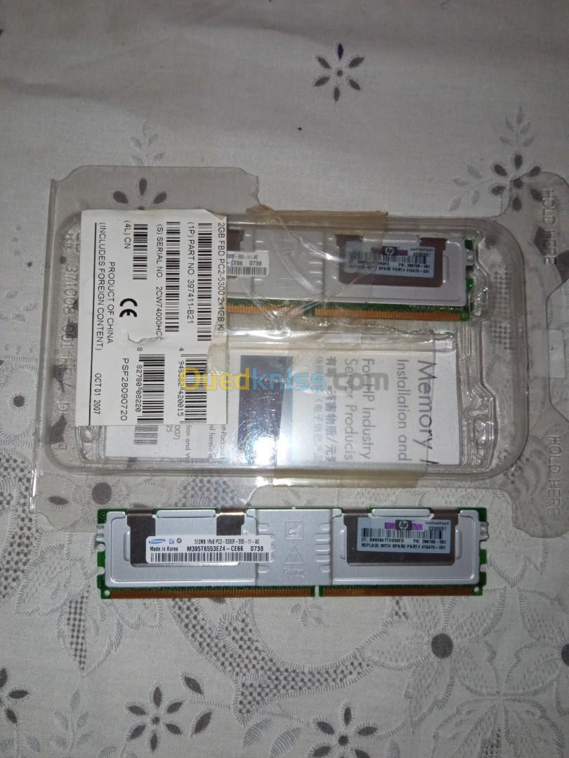 Ram Mémoire Pc 512 x2