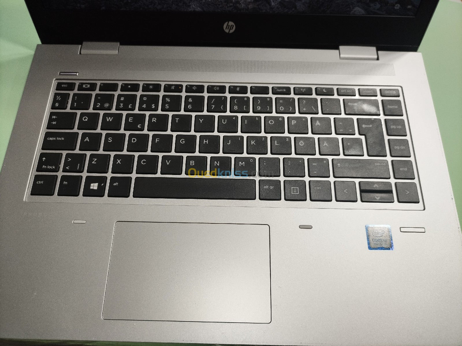 Laptop HP ProBook  I5 8eme génération RAM 8go disque 256go SSD ecran 14 pouces windows 10 original