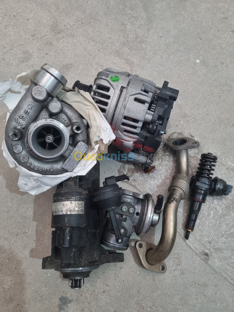 Turbo + injecteurs 1.9 tdi 