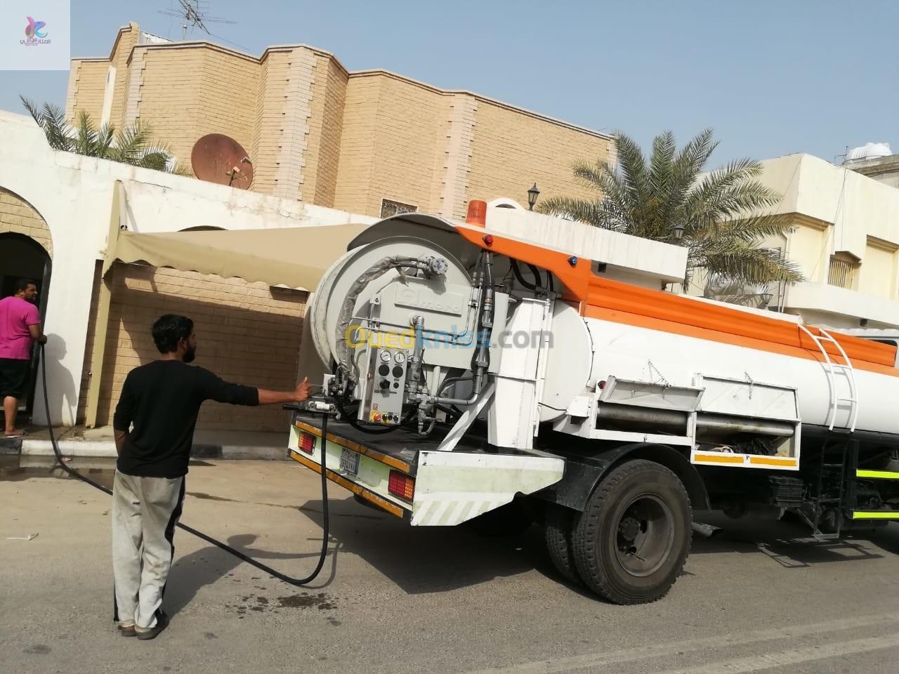 camion  débouchage canalisation curage vidange 