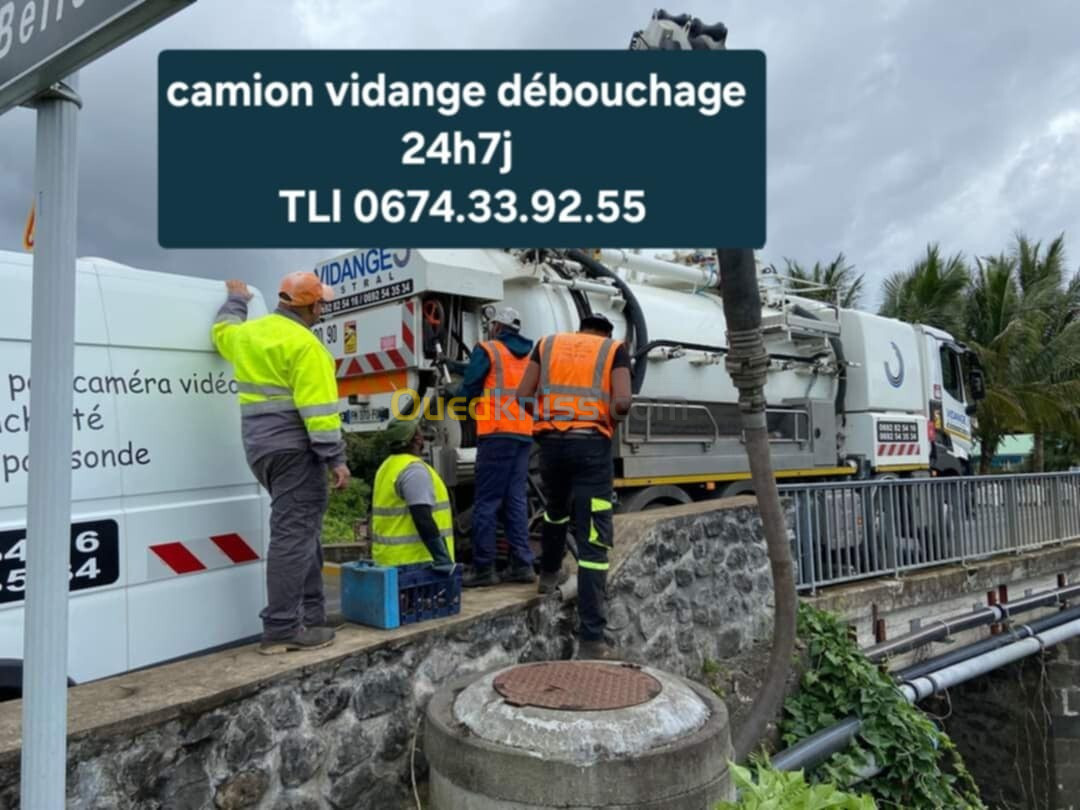 Service débouchage nettoyage canalisation nettoyage 