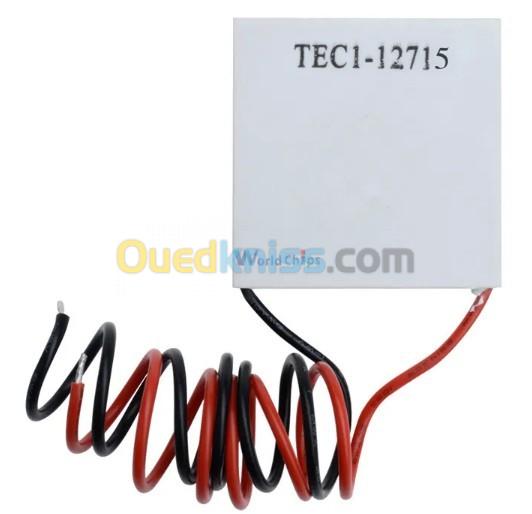 TEC1-12715 Thermoelectric semiconductor refrigeration  peltier tension 12v 15A umax 15.4v 
