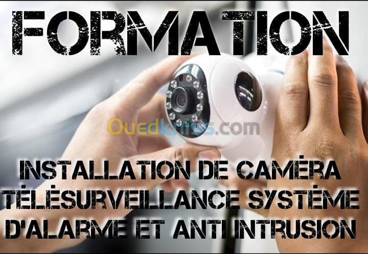 formation camera de surveillance, alarmes et contrôle d'accès