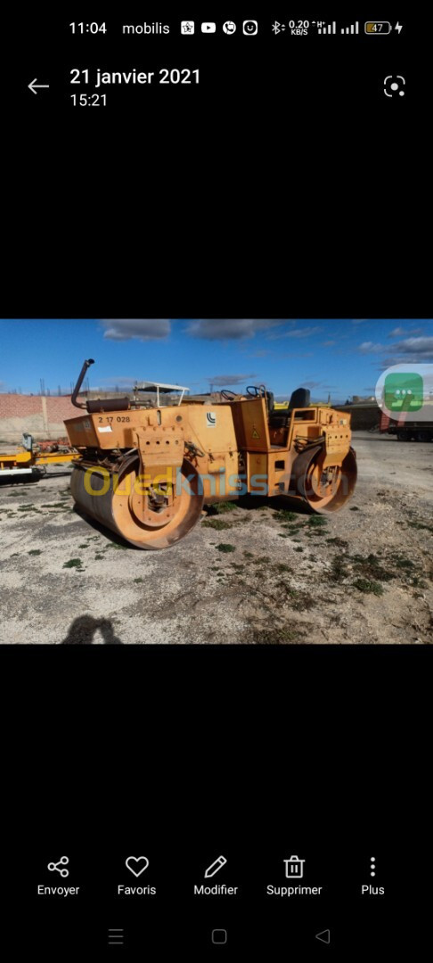 Bomag Compacteur cylindre 1992