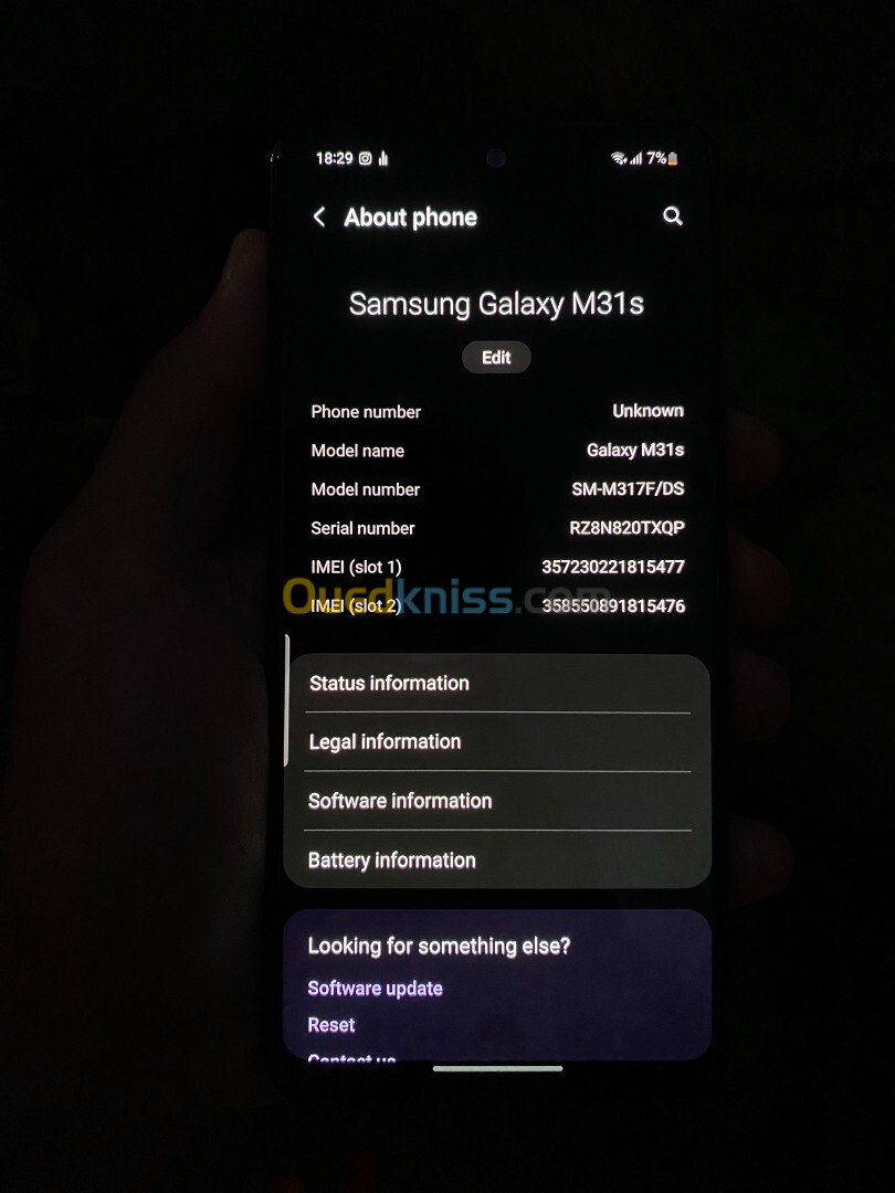 Samsung Galaxy M31s