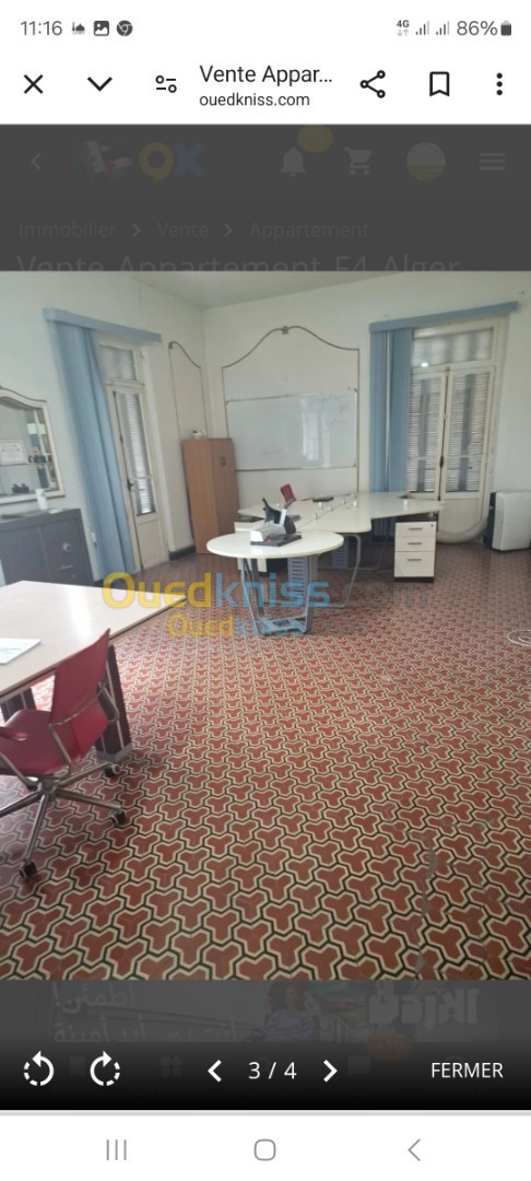 Vente Appartement F4 Alger Alger centre