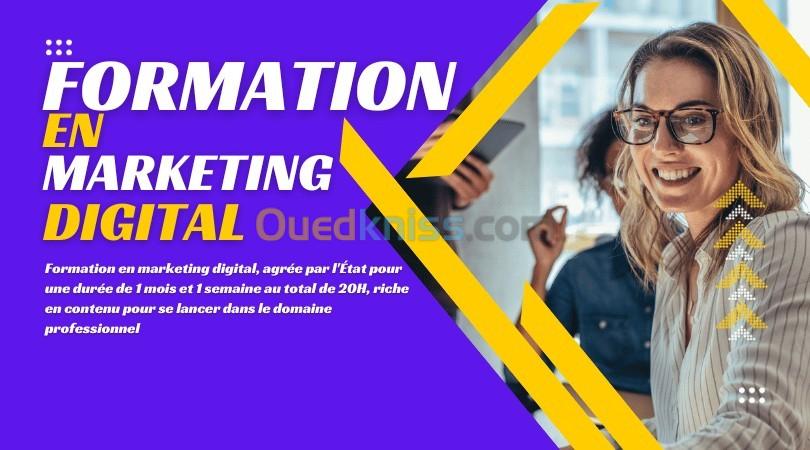 Formation en marketing digital 