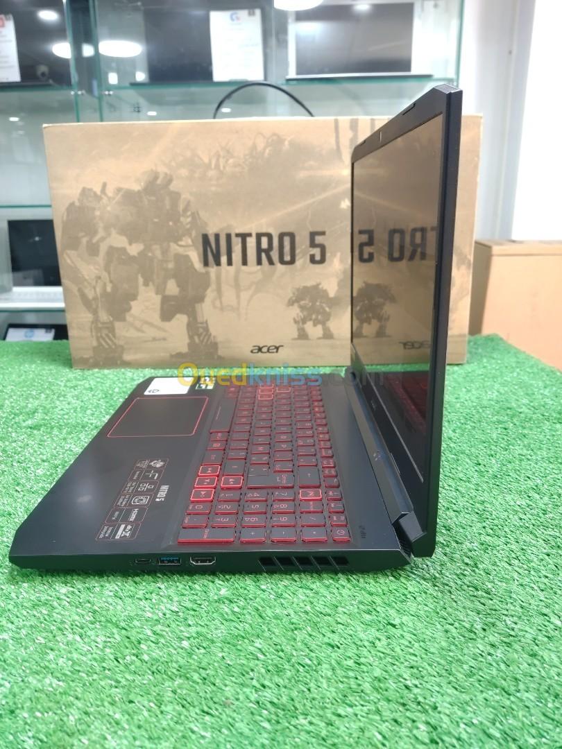 Acer NITRO 5 AMD ryzen 5 4600H 8Go DDR4 512Go SSD 15.6 FHD IPS SlimBezel NVIDIA GTX 1650 4Go