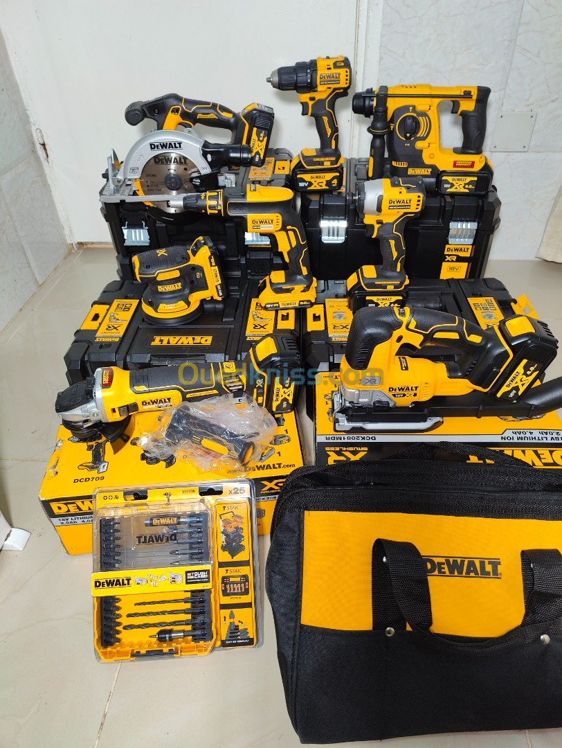 Kit DEWALT 8 PCS ORIGINAL 