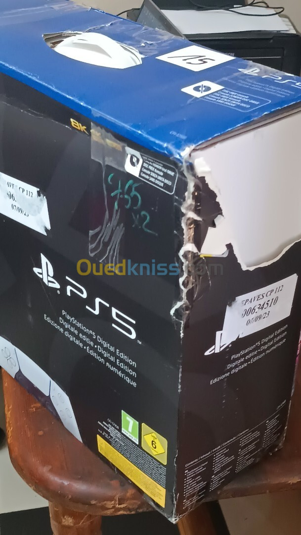 PS5 Digital Edition CFI-1216B 825GB européen