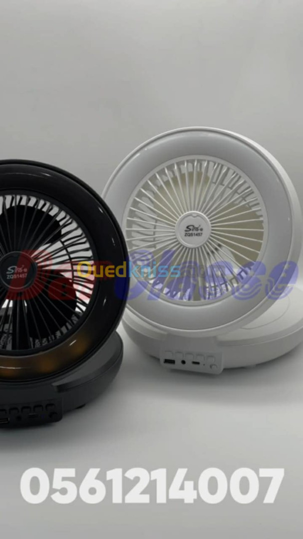 Ventilateur L'ampli Power Charger Rechargeable