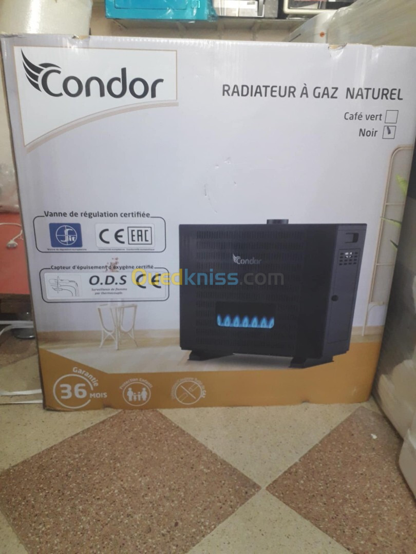 Chauffage A gaz Condor 10Kw+ diticteur 